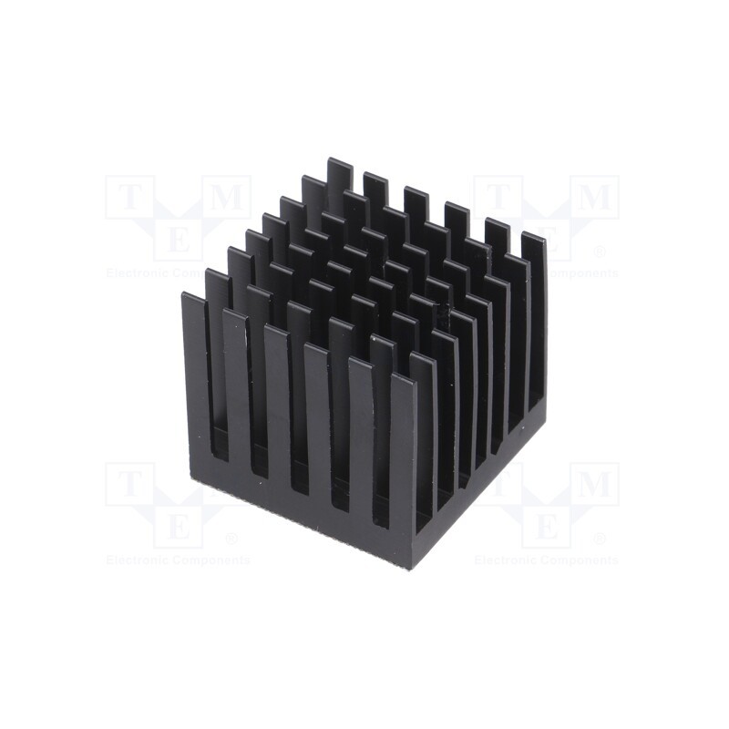 1 pcs x Advanced Thermal Solutions - ATS-55270W-C1-R0 - Heatsink: extruded, grilled, BGA, black, L: 27mm, W: 27mm, H: 24.5mm
