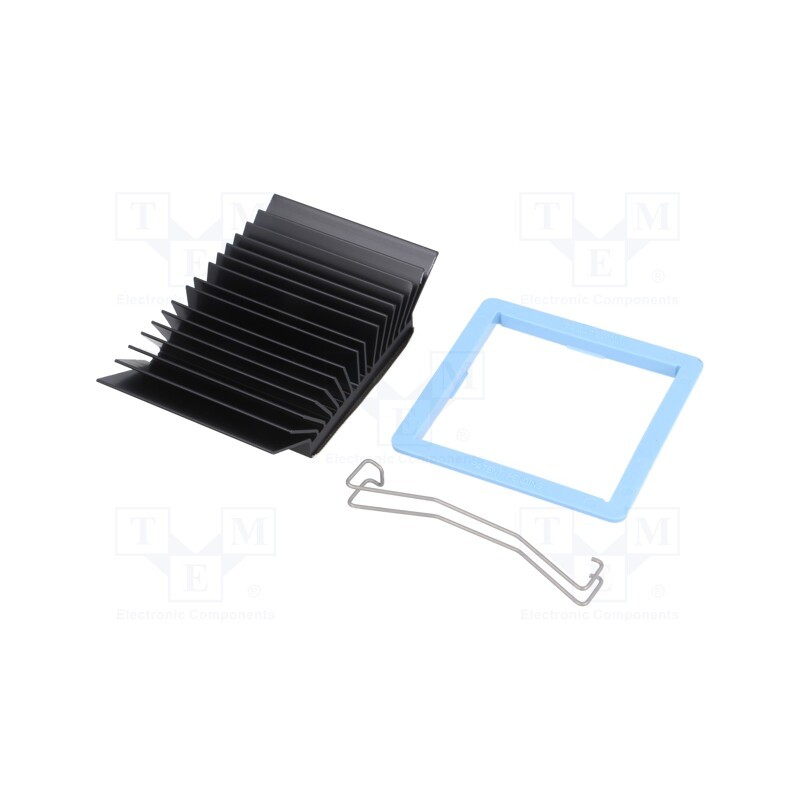1 pcs x Advanced Thermal Solutions - ATS-51450K-C1-R0 - Heatsink: extruded, grilled, BGA, black, L: 45mm, W: 45mm, H: 14.5mm