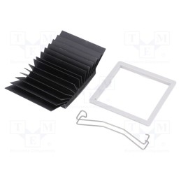 1 pcs x Advanced Thermal Solutions - ATS-51425K-C1-R0 - Heatsink: extruded, grilled, BGA, black, L: 42.5mm, W: 42.5mm