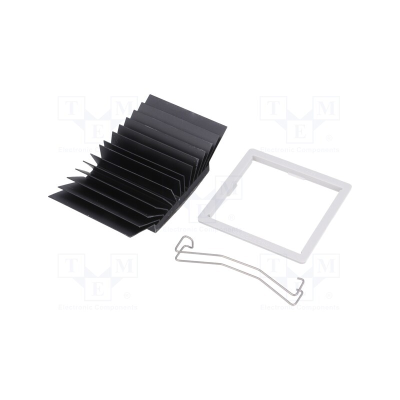1 pcs x Advanced Thermal Solutions - ATS-51425K-C1-R0 - Heatsink: extruded, grilled, BGA, black, L: 42.5mm, W: 42.5mm