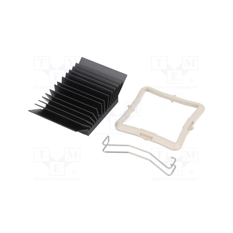 1 pcs x Advanced Thermal Solutions - ATS-51350K-C1-R0 - Heatsink: extruded, grilled, BGA, black, L: 35mm, W: 35mm, H: 14.5mm