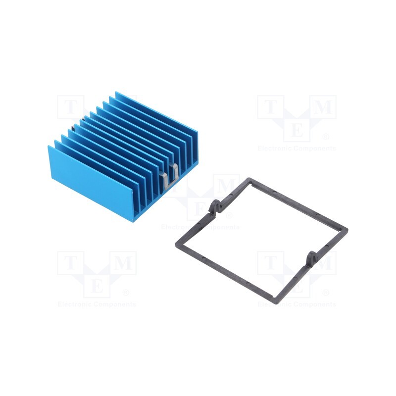 1 pcs x Advanced Thermal Solutions - ATS-X53425P-C1-R0 - Heatsink: extruded, grilled, BGA, blue, L: 42.5mm, W: 42.5mm, 3°C/W