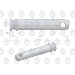Central connector pin mf3 mf4 original