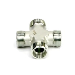 Metric hydraulic cross-piece bbbb m18x1 5 12l in