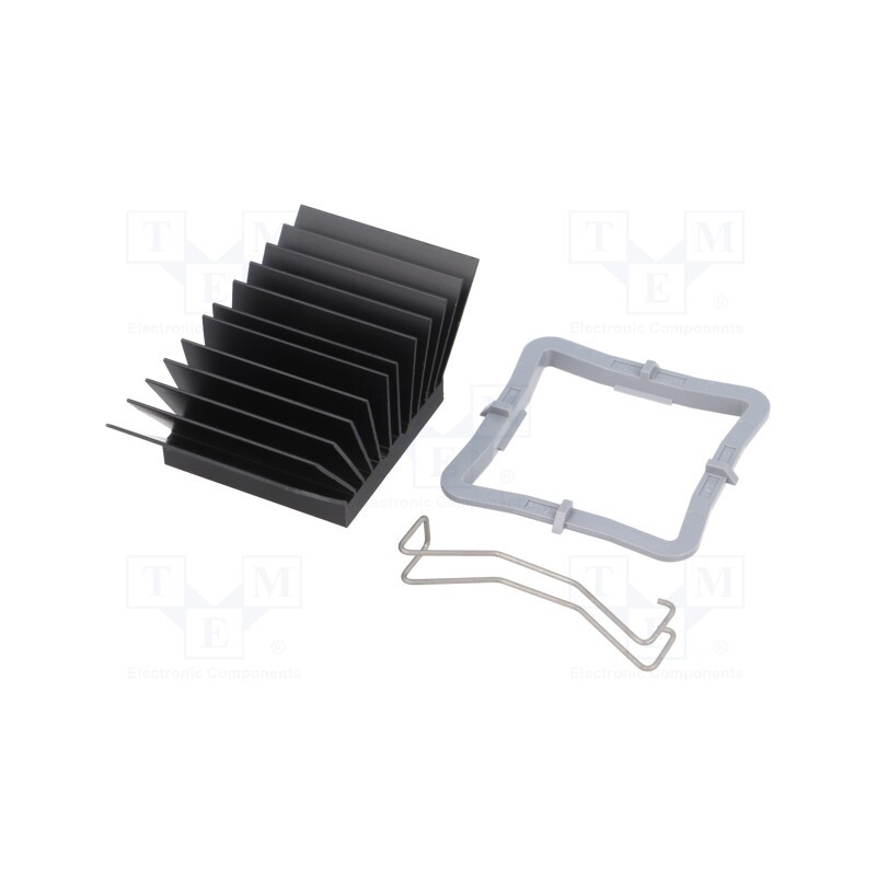 1 pcs x Advanced Thermal Solutions - ATS-51325R-C1-R0 - Heatsink: extruded, grilled, BGA, black, L: 32.5mm, W: 32.5mm