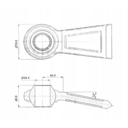 Lower link head joint c 330 c 360 355 335