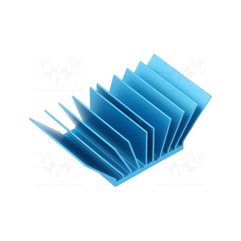 1 pcs x Advanced Thermal Solutions - ATS-50310P-C1-R0 - Heatsink: extruded, grilled, BGA, blue, L: 31mm, W: 31mm, H: 17.5mm