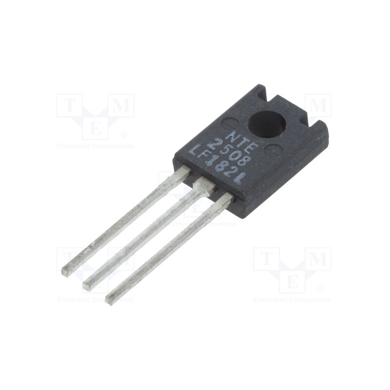 1 pcs x NTE Electronics - NTE2508 - Transistor: NPN, bipolar, 120V, 0.3A, 8W, TO126