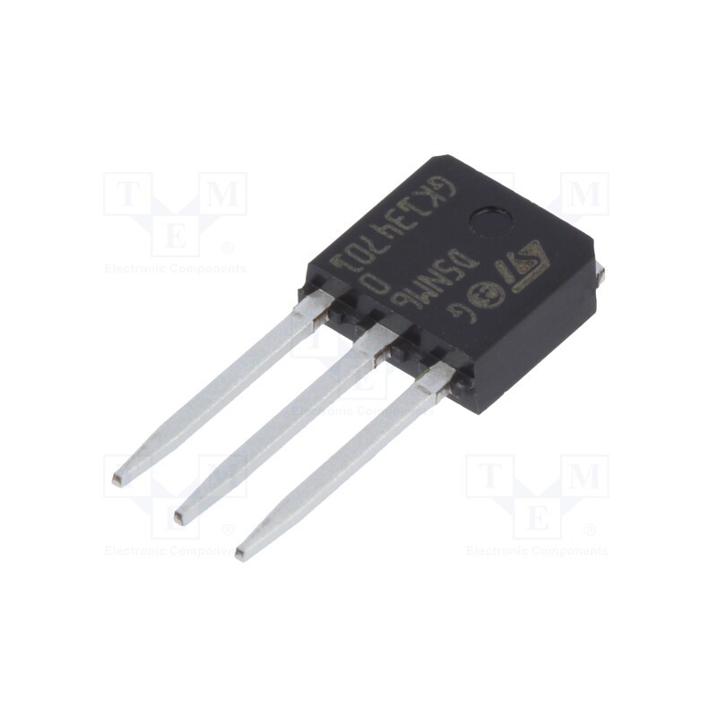 1 pcs x STMicroelectronics - STD5NM60-1 - Transistor: N-MOSFET, unipolar, 650V, 3.1A, Idm: 20A, 96W, IPAK