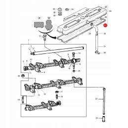 Valve cover gasket mf 4223927m1 original