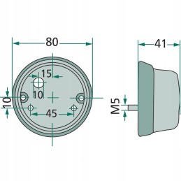 Position lamp 4552pf 001259631