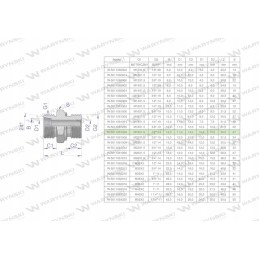 Hydraulic connection bb xge m18x1 5 12l x 1 2
