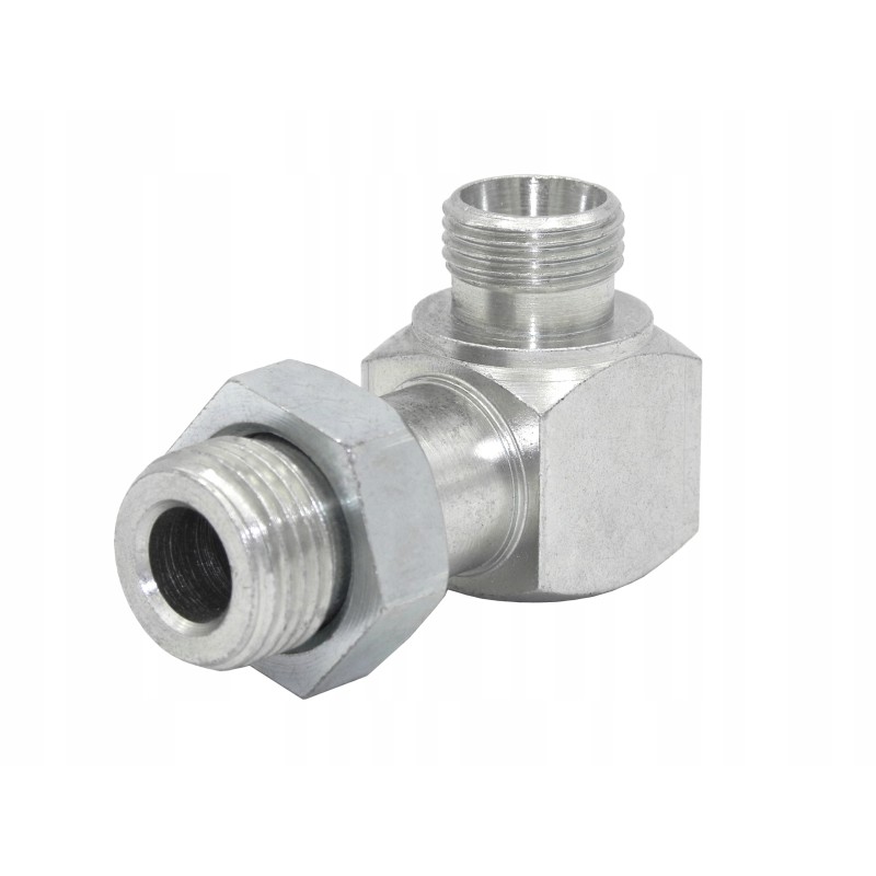 Elbow with locknut BSP 1 2 m18x1 5 12l