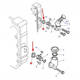 3641284m1 oil filler seal