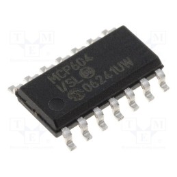 1 pcs x MICROCHIP TECHNOLOGY - MCP604-I/SL - IC: operational amplifier, 2.8MHz, 2.7÷5.5V, Ch: 4, SO14
