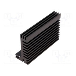 1 pcs x FISCHER ELEKTRONIK - SK96/84/SA - Heatsink: extruded, TO220,TOP3, black, L: 84mm, W: 55mm, H: 28mm