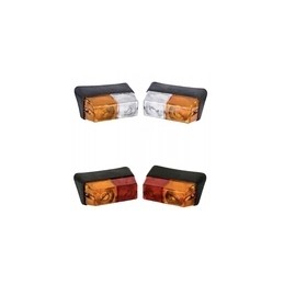 Set of front and rear lamps, plastic T 25 FP204 FP209