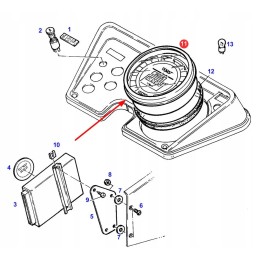 X833020003050 counter housing