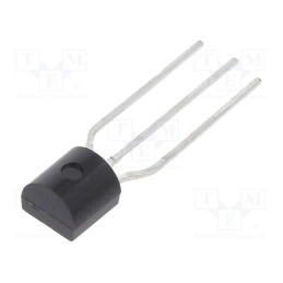 5 pcs x ONSEMI - KSP13TA - Transistor: NPN, bipolar, Darlington, 30V, 0.5A, 0.625W, TO92