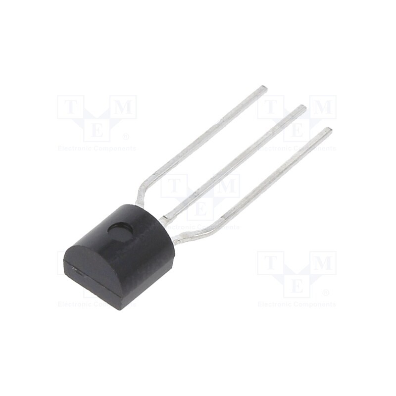 5 pcs x ONSEMI - KSP13TA - Transistor: NPN, bipolar, Darlington, 30V, 0.5A, 0.625W, TO92
