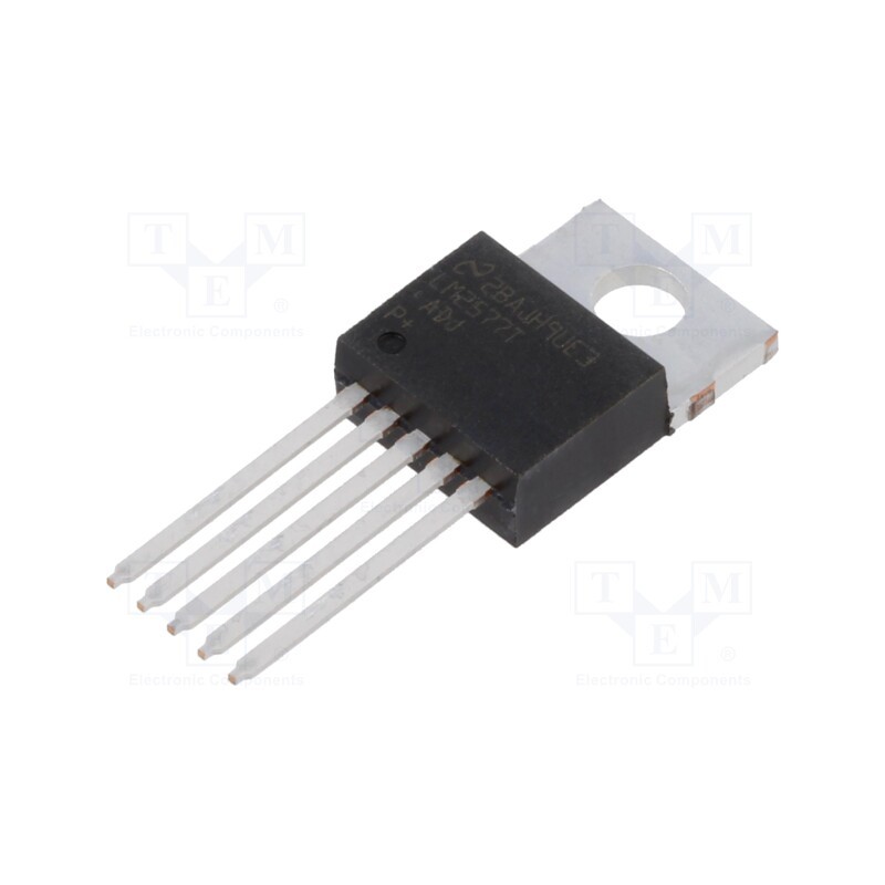 1 pcs x TEXAS INSTRUMENTS - LM2577T-ADJ/NOPB - IC: PMIC, DC/DC converter, Uin: 3.5÷40VDC, Uout: 1.23÷15VDC, 3A