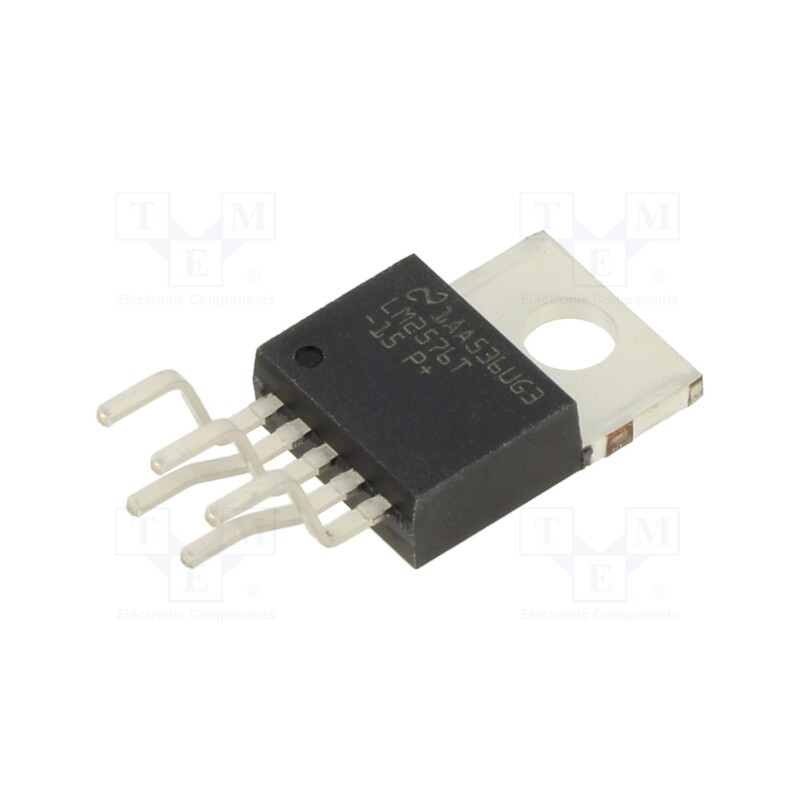 1 pcs x TEXAS INSTRUMENTS - LM2576T-15/LF03 - IC: PMIC, DC/DC converter, Uin: 4÷40VDC, Uout: 15VDC, 3A, Ch: 1,