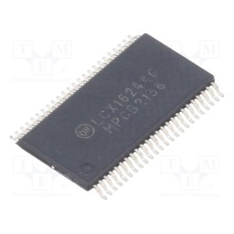 1 pcs x ONSEMI - MC74LCX16244DTG - IC: digital, buffer,non-inverting,line driver, Ch: 16, SMD, LCX