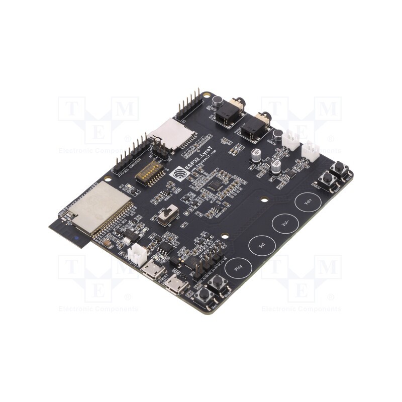 1 pcs x ESPRESSIF - ESP32-LYRAT - Dev.kit: WiFi, Jack 3,5mm x2,microSD,USB B micro x2, 5VDC