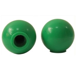 Screw-on knob M10, external diameter 39mm, with thread