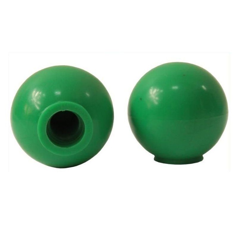 Screw-on knob M10, external diameter 39mm, with thread