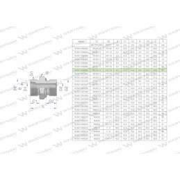 Hydraulic connection bb xge m14x1 5 08l x 1 2