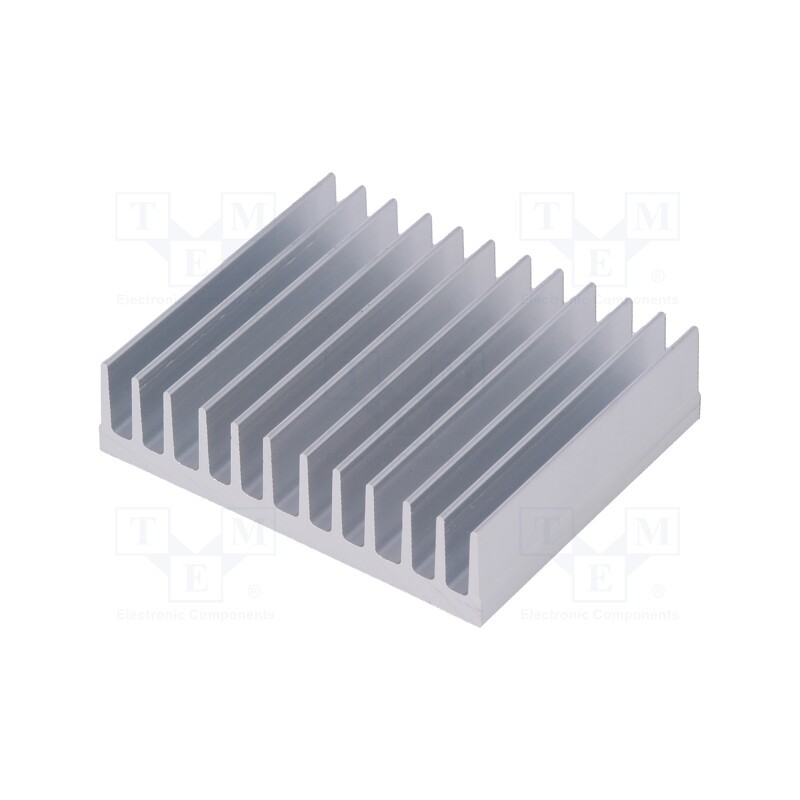 1 pcs x FISCHER ELEKTRONIK - SK 630 50 AL - Heatsink: extruded, grilled, aluminium, L: 50mm, W: 59.69mm, H: 15mm