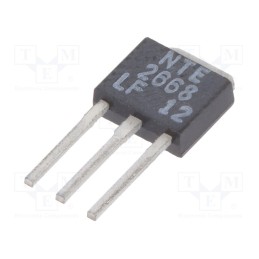 1 pcs x NTE Electronics - NTE2668 - Transistor: NPN, bipolar, 50V, 8A, 15W, TO251