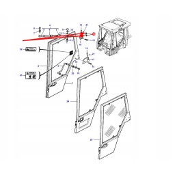 1427092m1 door hinge bushing