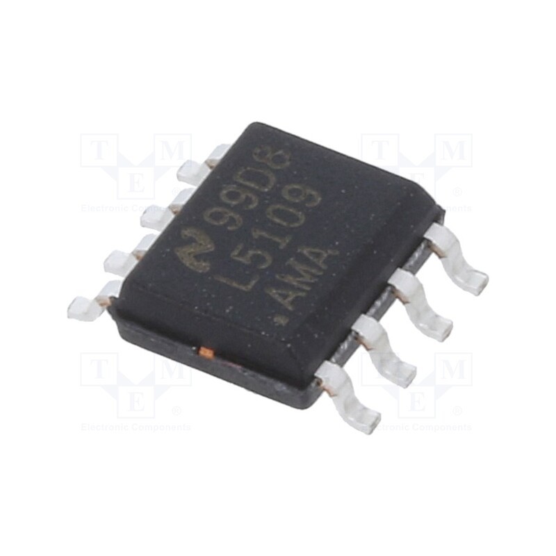 1 pcs x TEXAS INSTRUMENTS - LM5109AMA/NOPB - IC: driver, high-/low-side,MOSFET gate driver, SO8, -1÷1A, Ch: 2