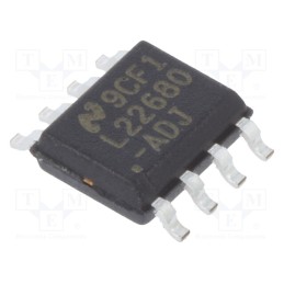 1 pcs x TEXAS INSTRUMENTS - LM22680MR-ADJ/NOPB - IC: PMIC, DC/DC converter, Uin: 4.5÷42VDC, Uout: 1.285÷37VDC, 2A
