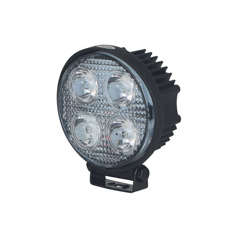 Round halogen work lamp 4 LED 9 32v 2800lm