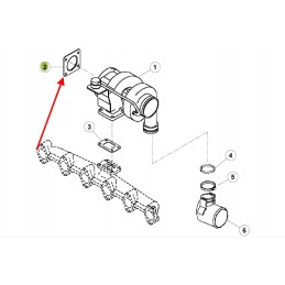 6005030611 turbocharger gasket