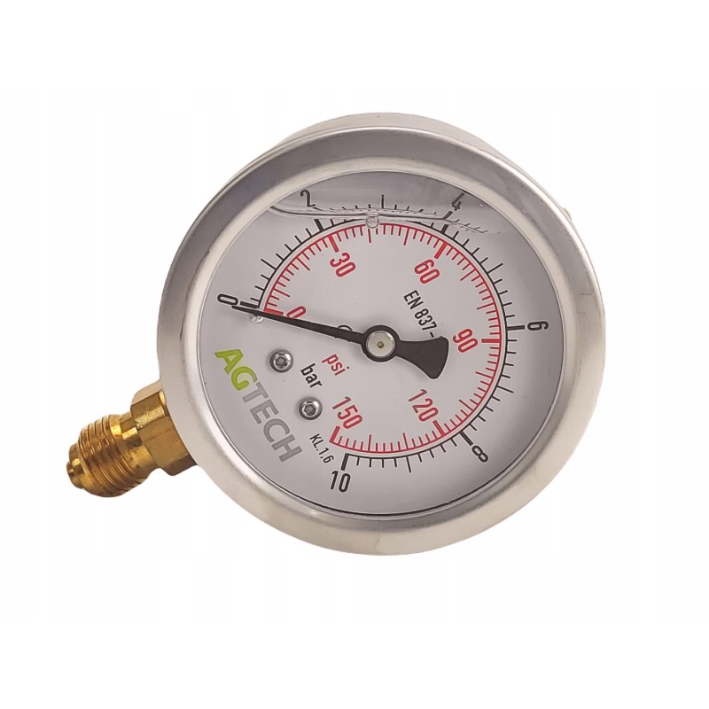 Glycerine pressure gauge 0 400 bar