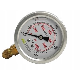 Glycerine pressure gauge 0 400 bar
