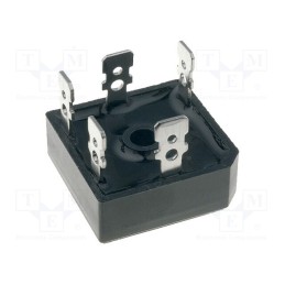 1 pcs x DC COMPONENTS - TBR2501 - Bridge rectifier: three-phase, Urmax: 100V, If: 25A, Ifsm: 400A, THT