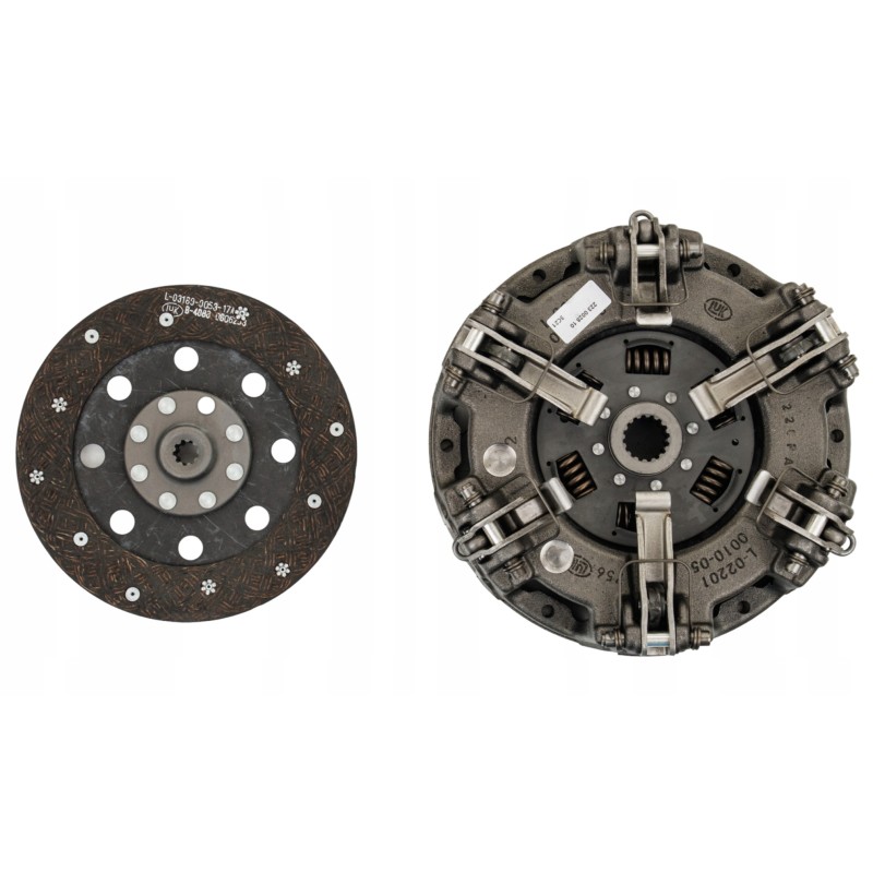 Clutch set of clutches, Landini pressure disc