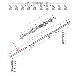 Hexagonal shaft lca73123