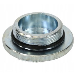 Old type threaded metal fuel tank cap