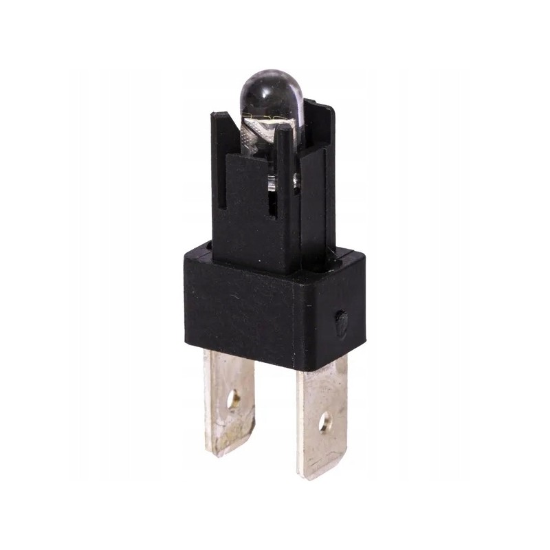 Bulb holder bulb with LED switch holder