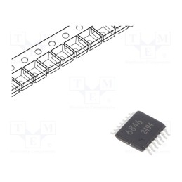 1 pcs x ROHM SEMICONDUCTOR - BA6846FV-E2 - IC: driver, H-bridge, stepper motor controller, SSOP14, 0.5A, Ch: 2