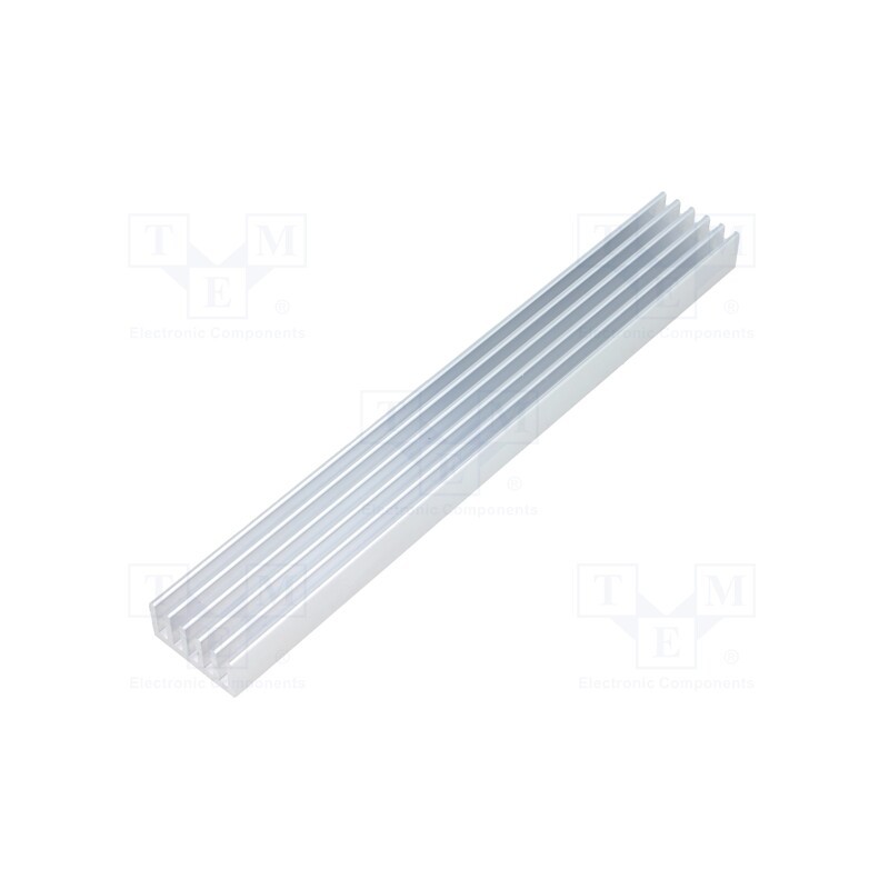 1 pcs x FISCHER ELEKTRONIK - SK 652 150 AL - Heatsink: extruded, grilled, natural, L: 150mm, W: 21mm, H: 10mm, raw