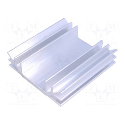 1 pcs x STONECOLD - - - Heatsink: extruded, grilled, L: 40mm, W: 78mm, H: 35mm, aluminium, raw