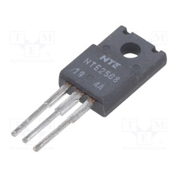 1 pcs x NTE Electronics - NTE2568 - Transistor: NPN, bipolar, 60V, 10A, 30W, TO220FP