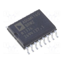 1 pcs x Analog Devices - ADUM4160BRWZ - IC: interface, digital isolator, 12Mbps, iCoupler®, 3.1÷5.5VDC
